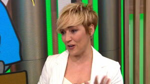 Cristina Pardo en su despedida de 'Más vale tarde'