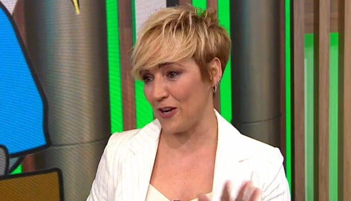 Cristina Pardo en su despedida de 'Más vale tarde'