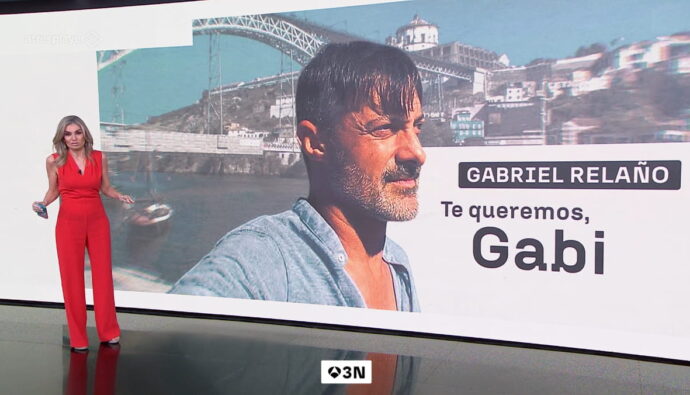 Sandra Golpe en 'Antena 3 Noticias'
