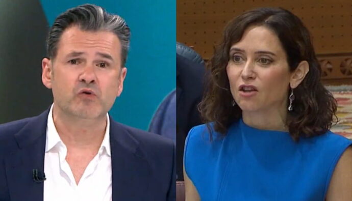 Iñaki López e Isabel Díaz Ayuso