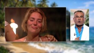 Jorge Javier Vázquez con Claudia Chacón en 'Supervivientes 2026'.