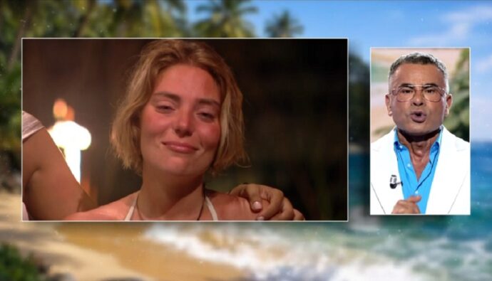 Jorge Javier Vázquez con Claudia Chacón en 'Supervivientes 2026'.
