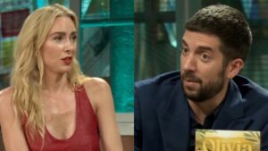 Kira Miró y David Broncano en 'La Revuelta'.
