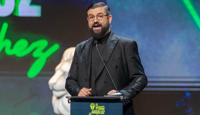 Manu Sánchez, presentador de 'El perro andaluz'