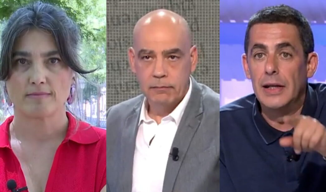 Manuela Bergerot, Nacho Abad y Antonio Naranjo