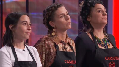 Gema, Camilla y Carlota en 'MasterChef 14'.