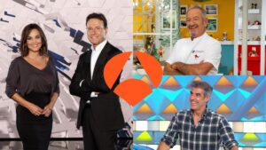 Mónica Carrillo, Matías Prats, Karlos Arguiñano y Jorge Fernández