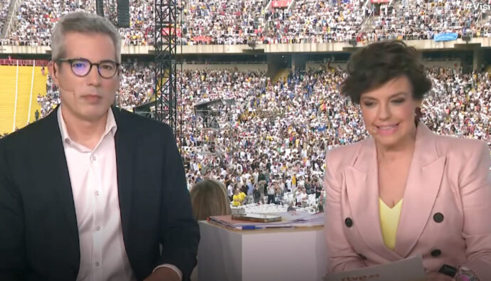 Oriol Nolis y Cristina Villanueva
