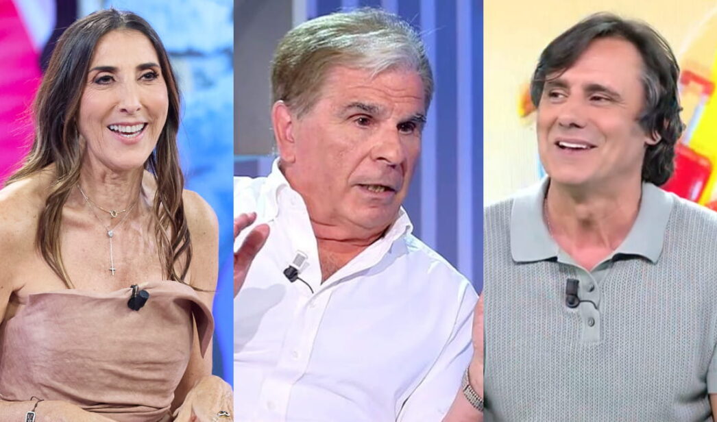 Paz Padilla, Pedro Ruiz y Ion Aramendi