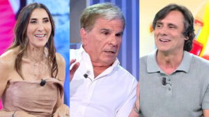 Paz Padilla, Pedro Ruiz y Ion Aramendi