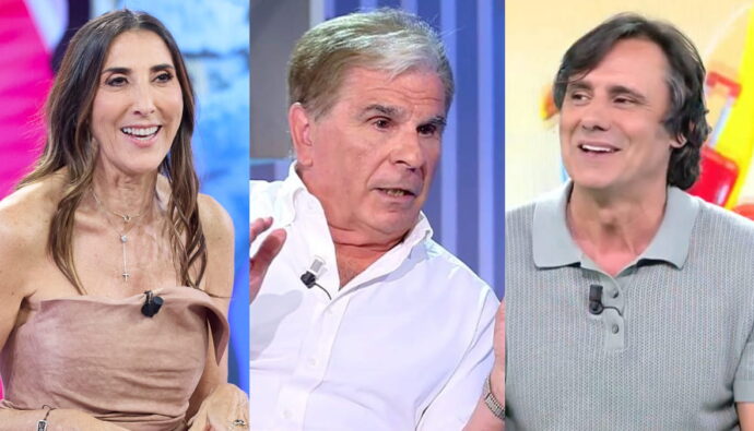 Paz Padilla, Pedro Ruiz y Ion Aramendi