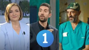 Pepa Bueno, David Broncano y Pedro Cavadas