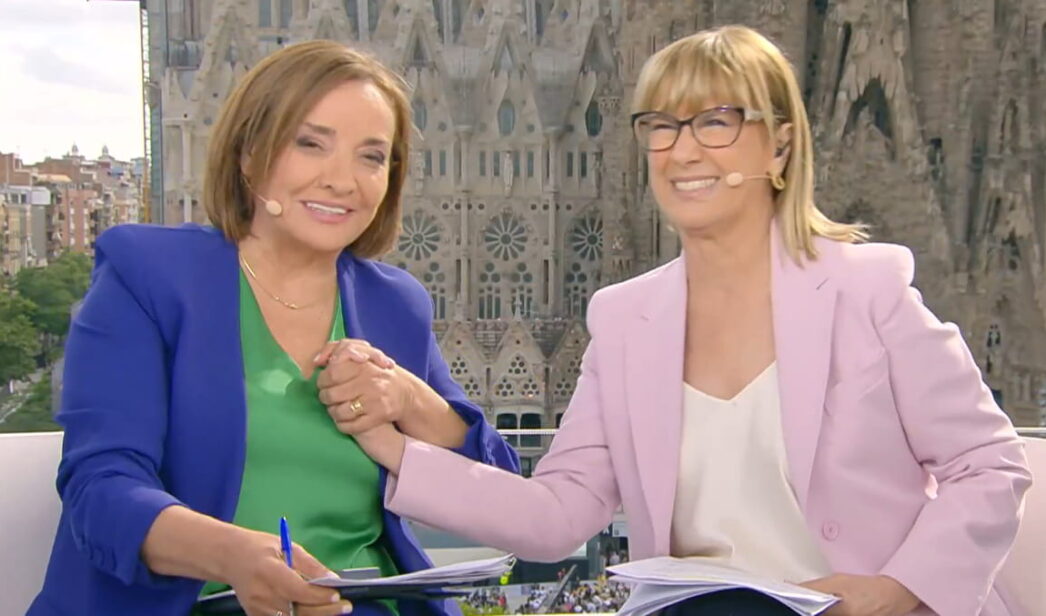 Pepa Bueno y Gemma Nierga en el especial informativo de La 1