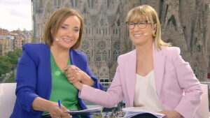Pepa Bueno y Gemma Nierga en el especial informativo de La 1