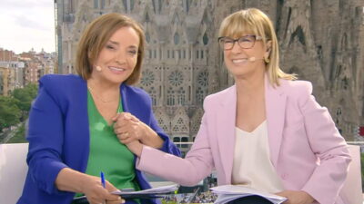Pepa Bueno y Gemma Nierga en el especial informativo de La 1