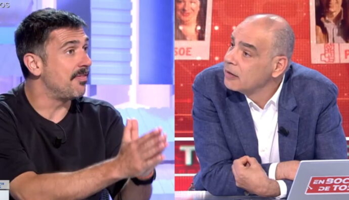 Ramón Espinar y Nacho Abad en 'En boca de todos'