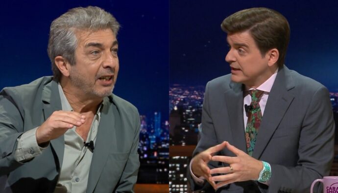 Ricardo Darín y Marc Giró en 'Cara al show'.