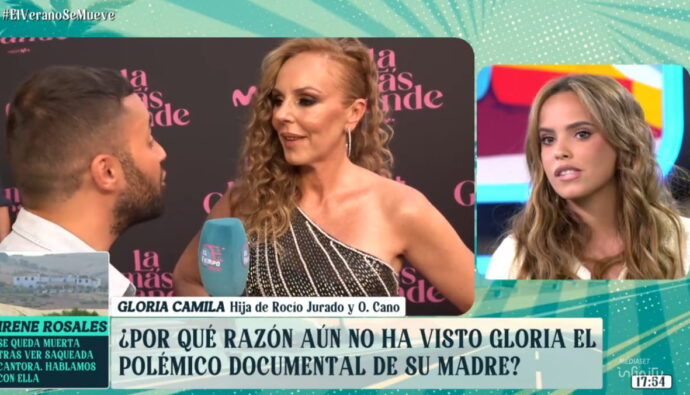 Rocío Carrasco y Gloria Camila en 'El verano se mueve'
