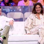 Samantha Vallejo y su hijo Roscón en '¡De viernes!'.
