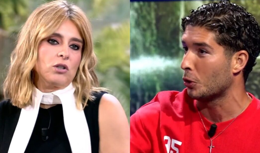 Sandra Barneda y Álex Ghita en el debate final de 'Supervivientes 2026'.