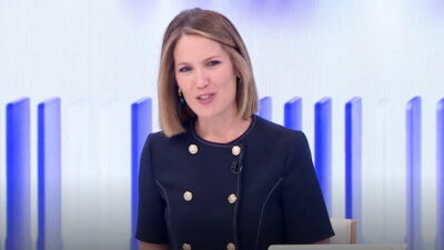 Silvia Intxaurrondo en 'La Hora de La 1'.