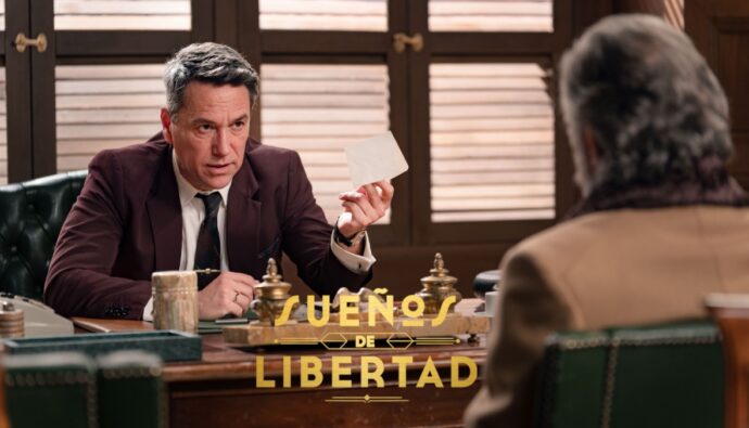 Gabriel y Brossard en 'Sueños de libertad'