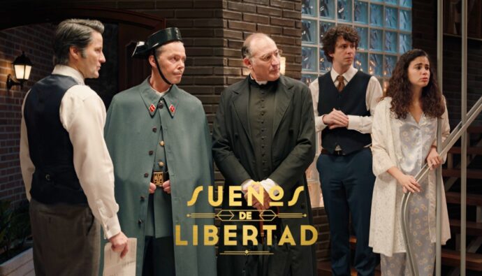La guardia civil detiene a Nieves en 'Sueños de libertad'