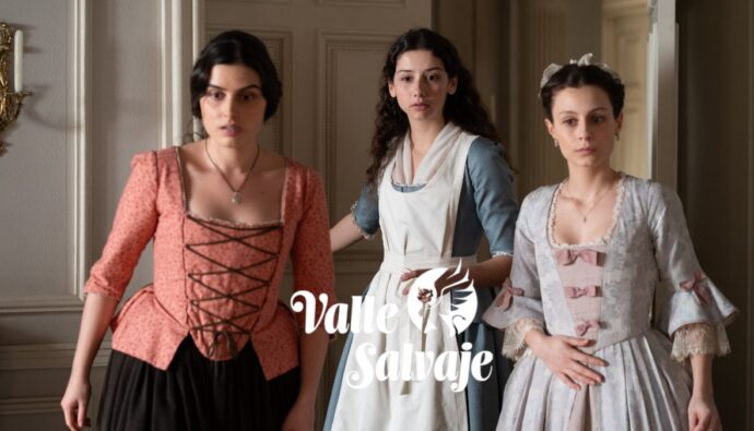 Luisa, Bárbara y Leonor en 'Valle Salvaje'