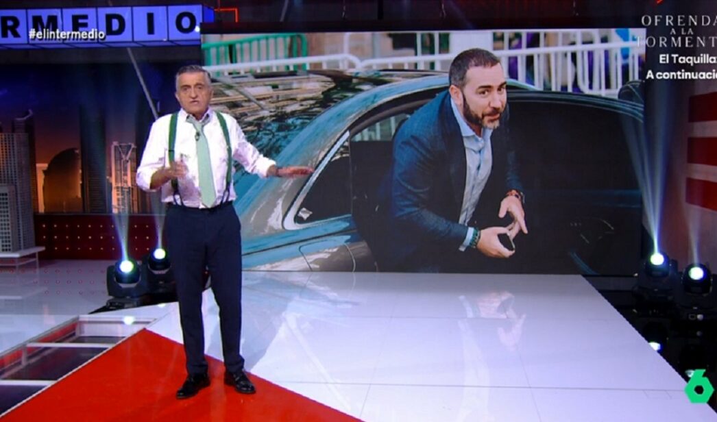 El Gran Wyoming en 'El Intermedio'.