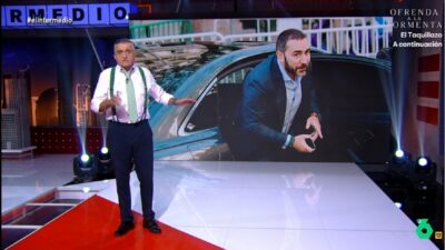 El Gran Wyoming en 'El Intermedio'.
