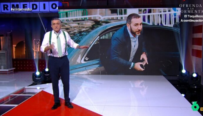 El Gran Wyoming en 'El Intermedio'.