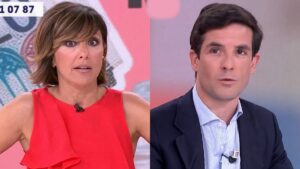 Sonsoles Ónega y un invitado en 'Y ahora Sonsoles'