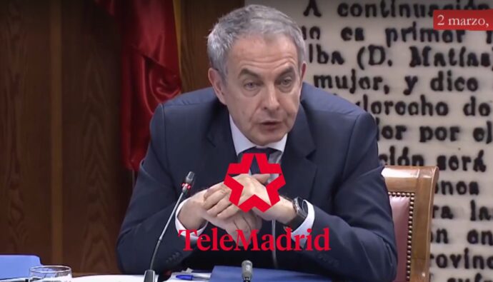 Telemadrid emitió el documental 'El caso Zapatero. Los datos'