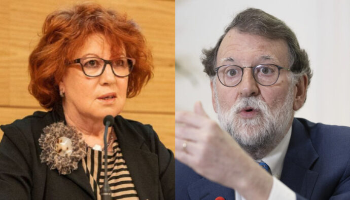 Rosa Villacastín y Mariano Rajoy