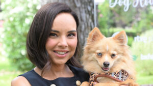 Chenoa y su perra Cloe