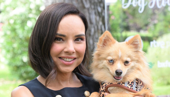 Chenoa y su perra Cloe