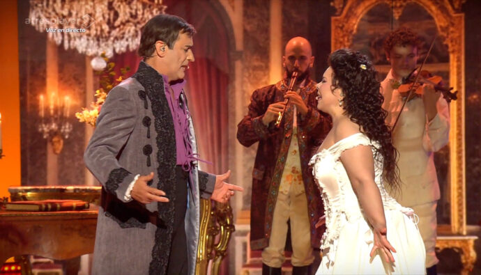 Jesulín de Ubrique y María José Campanario en 'Tu cara me suena 13'
