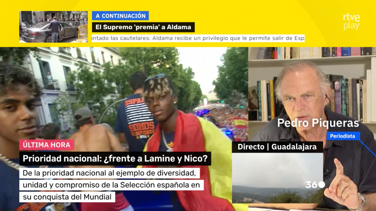 Pedro Piqueras en 'Mañaneros 360'