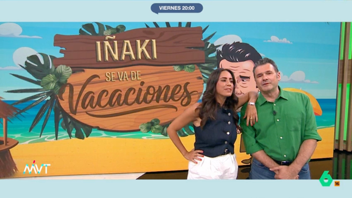 Marina Valdés e Iñaki López en 'Más vale tarde'