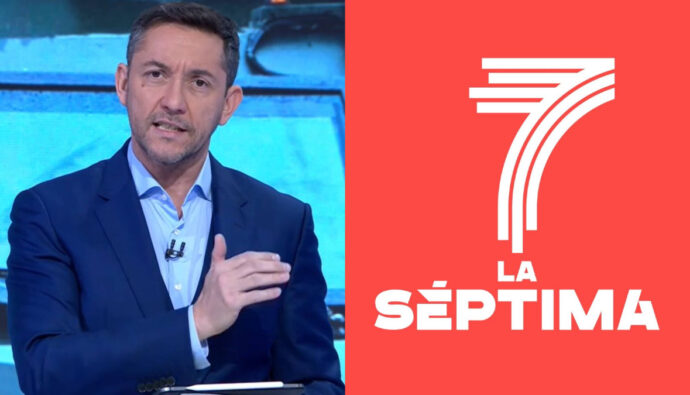 Javier Ruiz e imagen corporativa de La Séptima