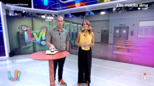 Santi Acosta y Beatriz Archidona en 'De Lunes a Viernes'