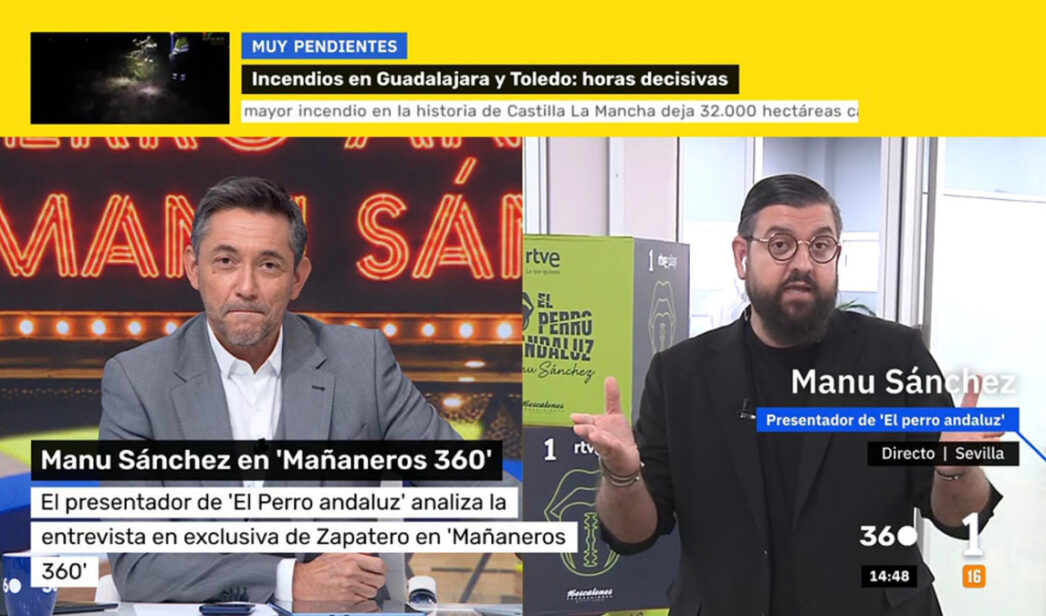 Manu Sánchez valora la entrevista de Zapatero en 'Mañaneros 360'