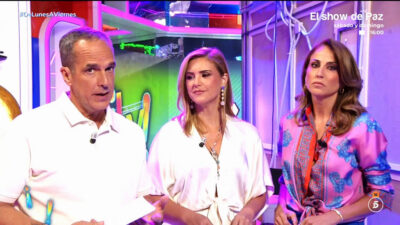 Santi Acosta, Beatriz Archidona y María Jesús Ruiz en 'De Lunes a Viernes'