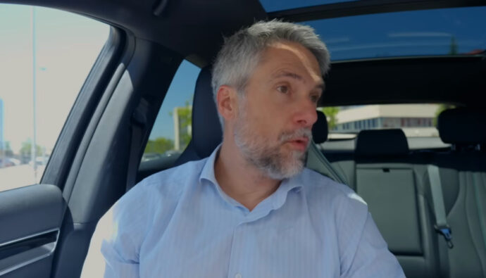 Carlos Franganillo en el podcast 'El copiloto'