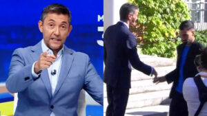 Javier Ruiz analiza el saludo de Álex Baena a Pedro Sánchez