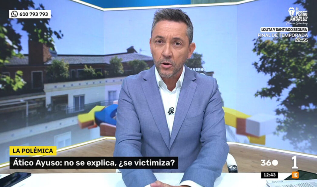 Javier Ruiz desmonta a Telemadrid