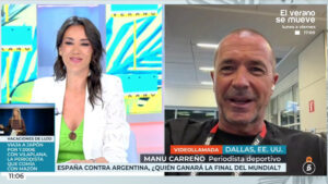 Patricia Pardo y Manu Carreño