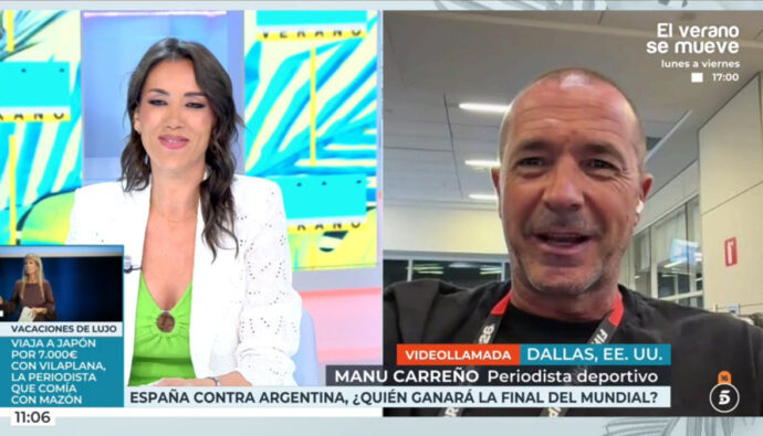 Patricia Pardo y Manu Carreño