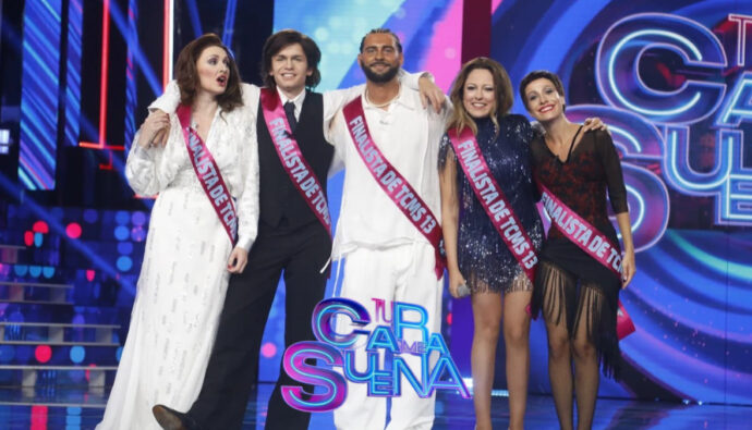 Cristina Castaño, Martín Savi, J Kbello, María Parrado y Paula Koops, los cinco finalistas de 'Tu cara me suena 13'