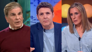 Pedro Ruiz, Jesús Cintora y Marta Gómez Montero
